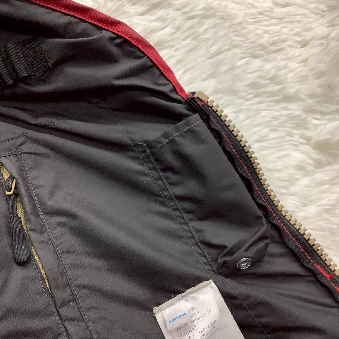 訳あり フィッシングベスト 釣り ネクサス リミテッドプロ 赤 黒 ナイロン