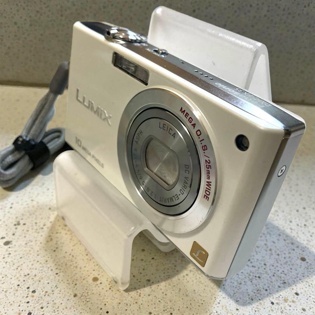[美品]Panasonic LUMIX DMC-FX35 白