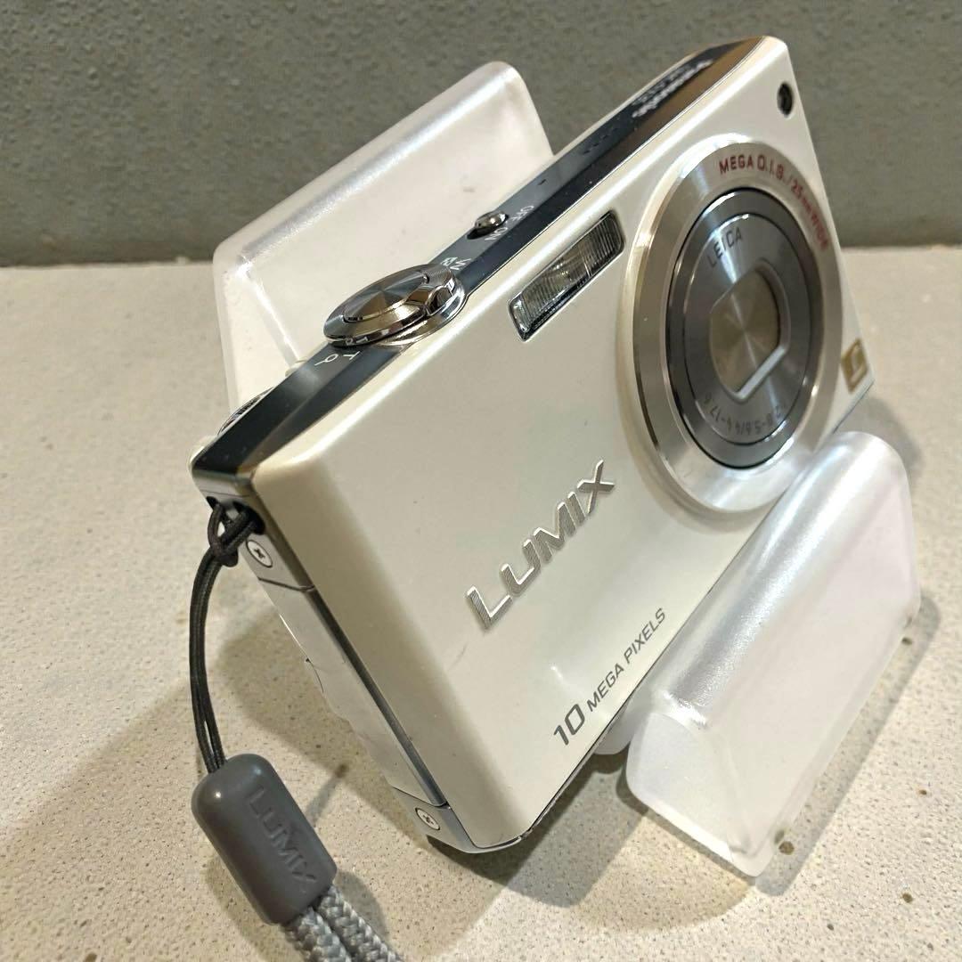 [美品]Panasonic LUMIX DMC-FX35 白