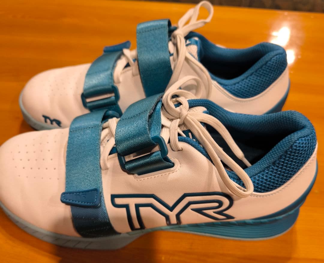 TYR スクワットシューズ　ターコイズ　リフティングシューズ　26.3cm