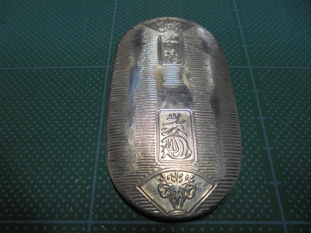 ★ 純銀製(23.5g) 小判型小物入れ(上蓋＋下蓋) ★1