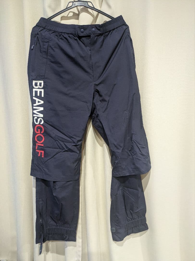 【上下セット販売になります】 BEAMS GOLF ネイビー レインジャケット