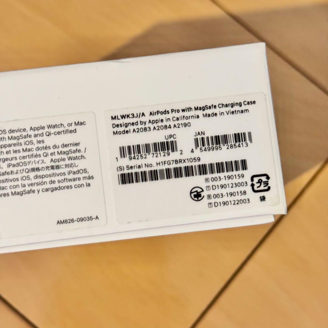 Apple AirPods Pro 第一世代　初代　動作確認済