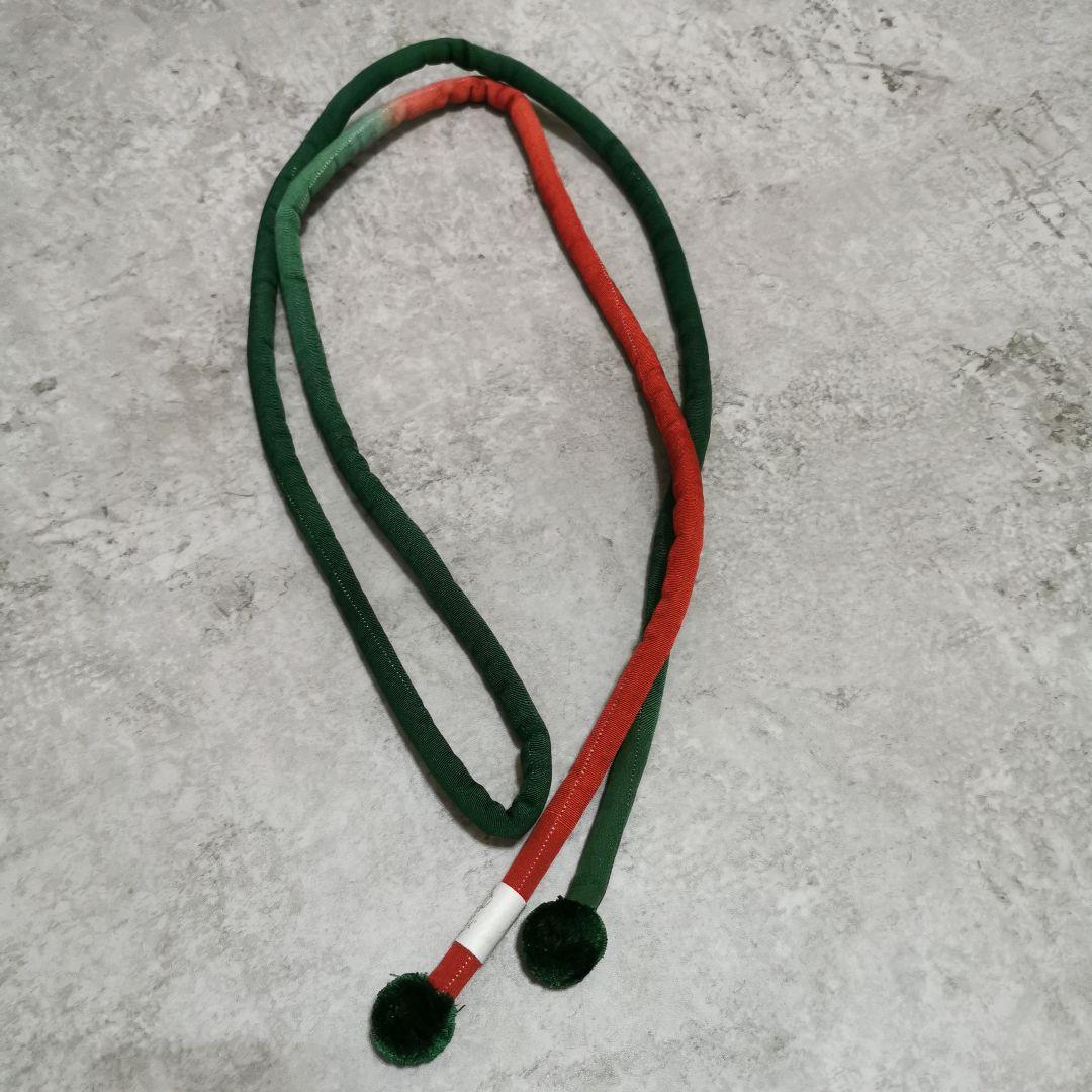 【ポンポンつき帯締めプレゼント】貴重な 手蜘蛛絞り 紬 九寸名古屋帯