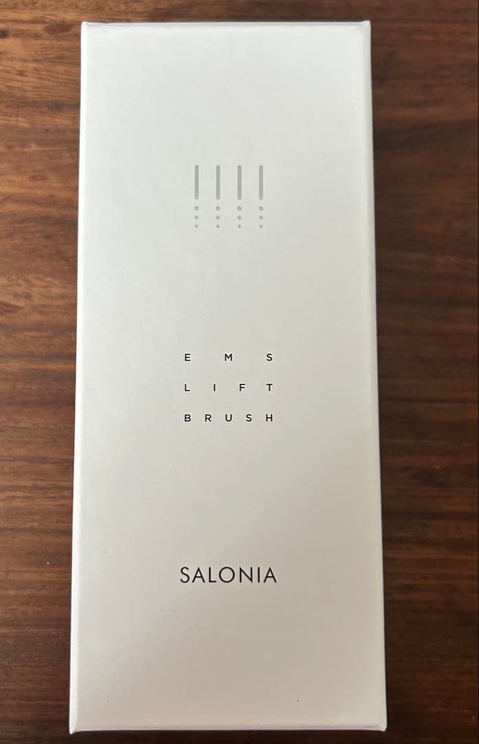 【美品】SALONIA サロニアEMS リフトブラシ 充電ケーブル、箱付き