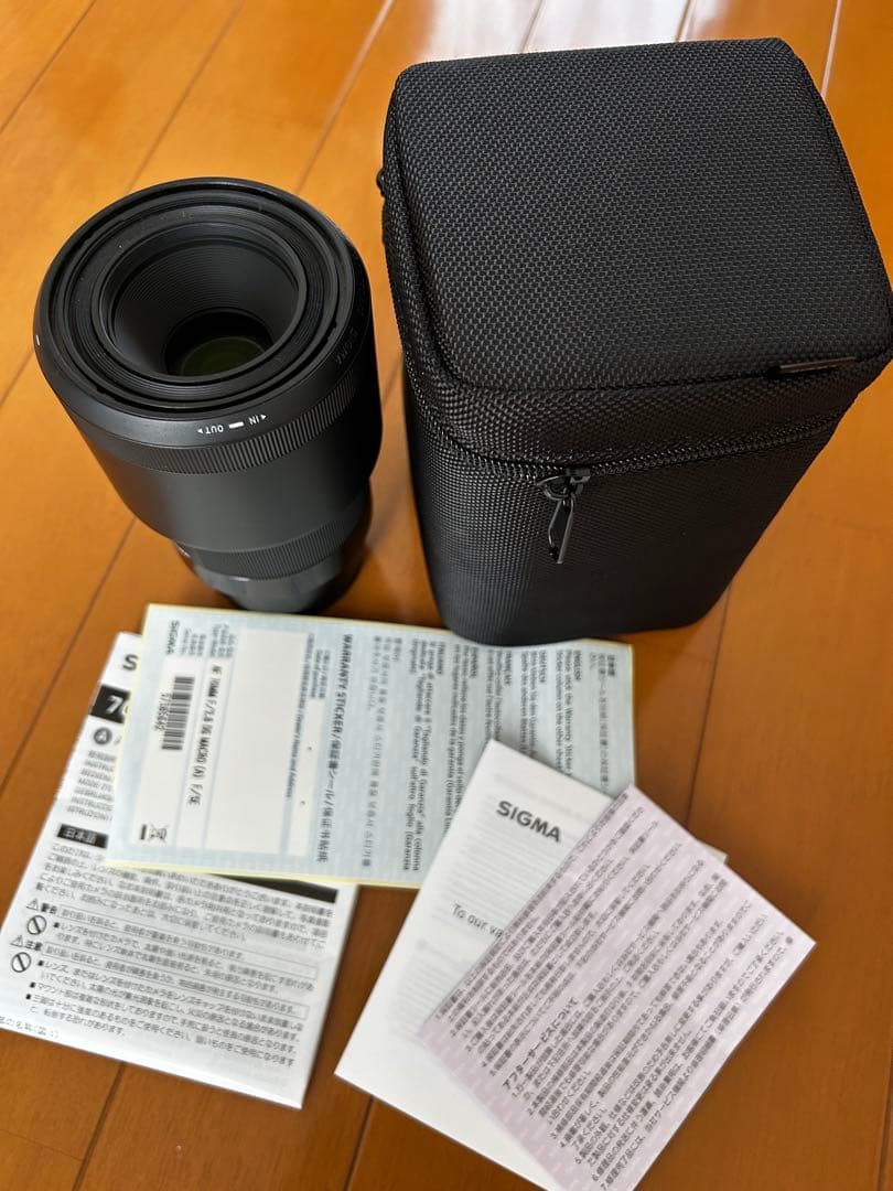 レンズ(単焦点) SIGMA. 70mm F2.8 DG MACRO