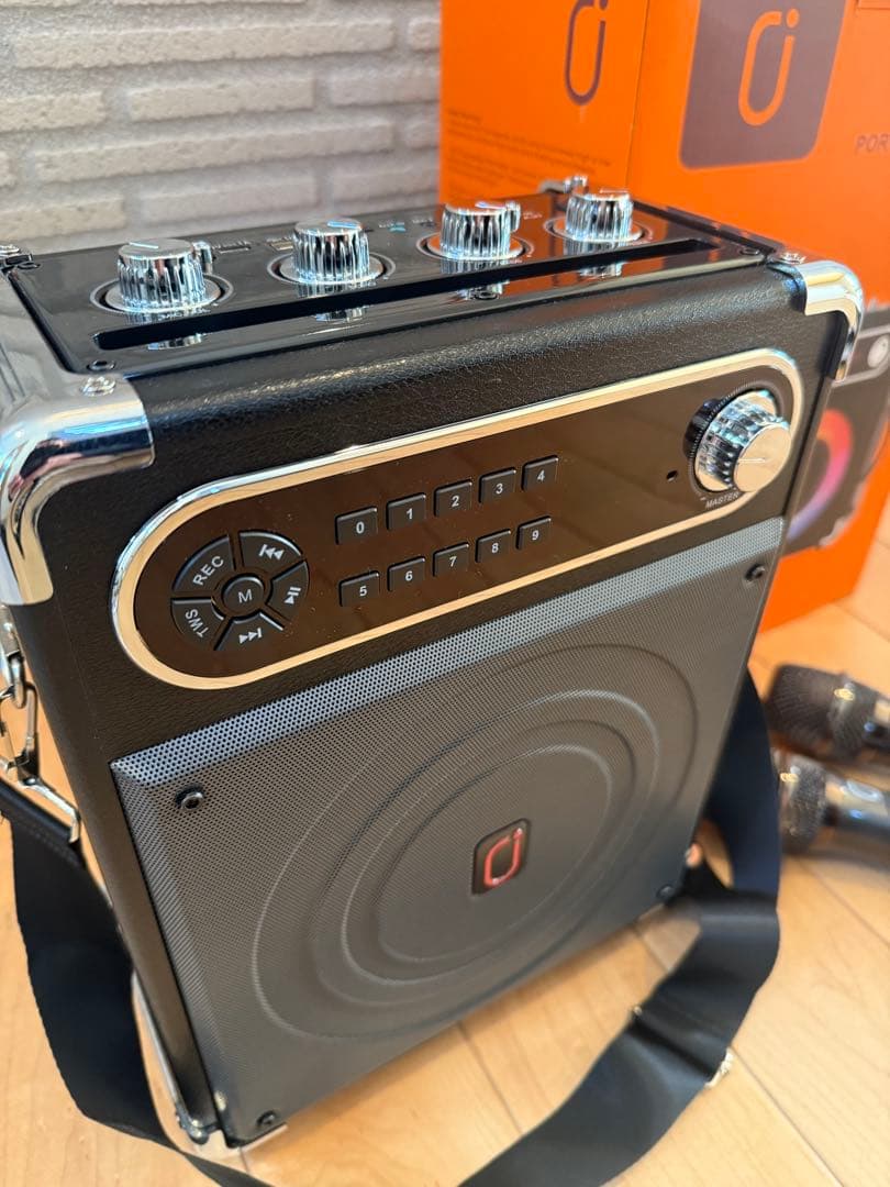 JWH-855 ポータブルスピーカー マイク付き