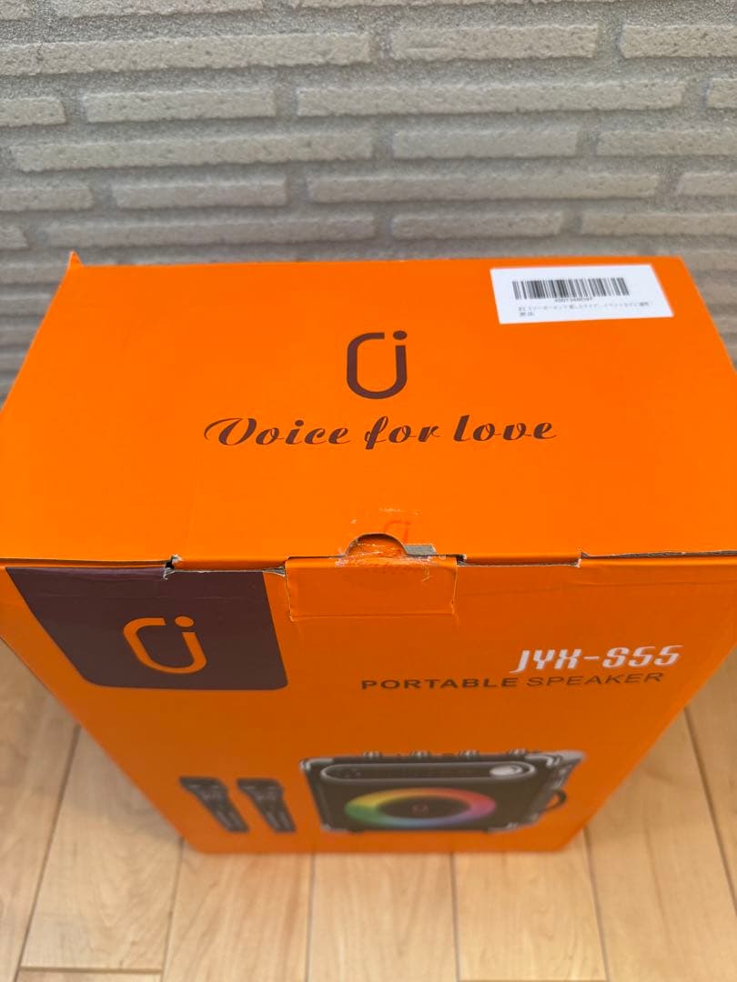 JWH-855 ポータブルスピーカー マイク付き
