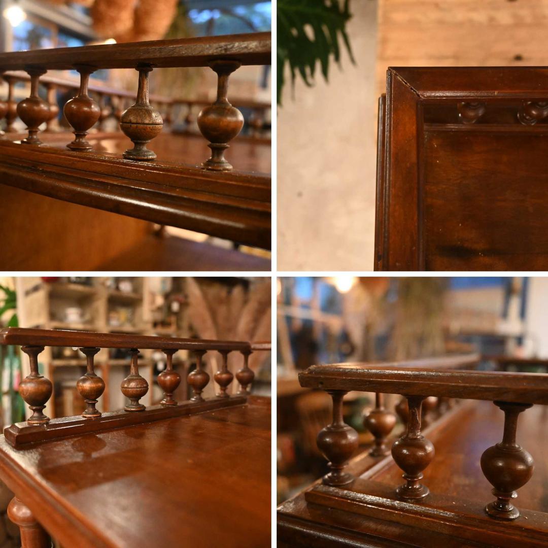 L3610-27 フランスアンティーク ブックシェルフ 収納 本棚 キャビネット