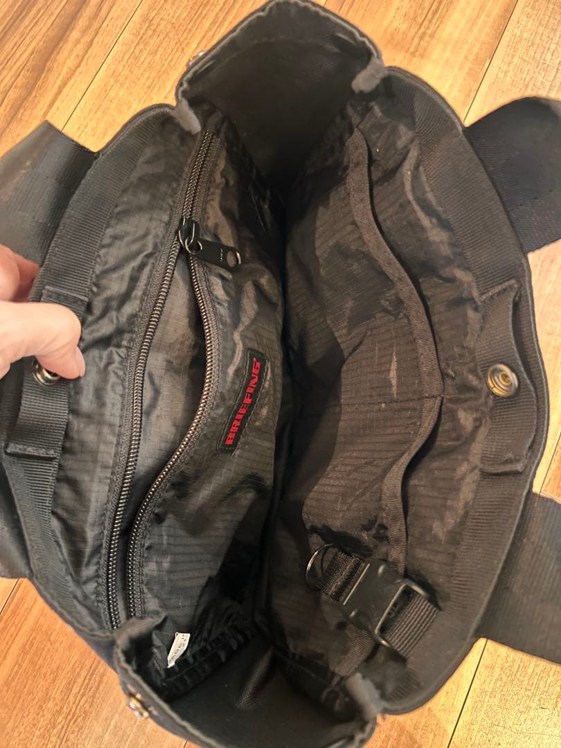 BRIEFING ブラック ゴルフ　ラウンドバック