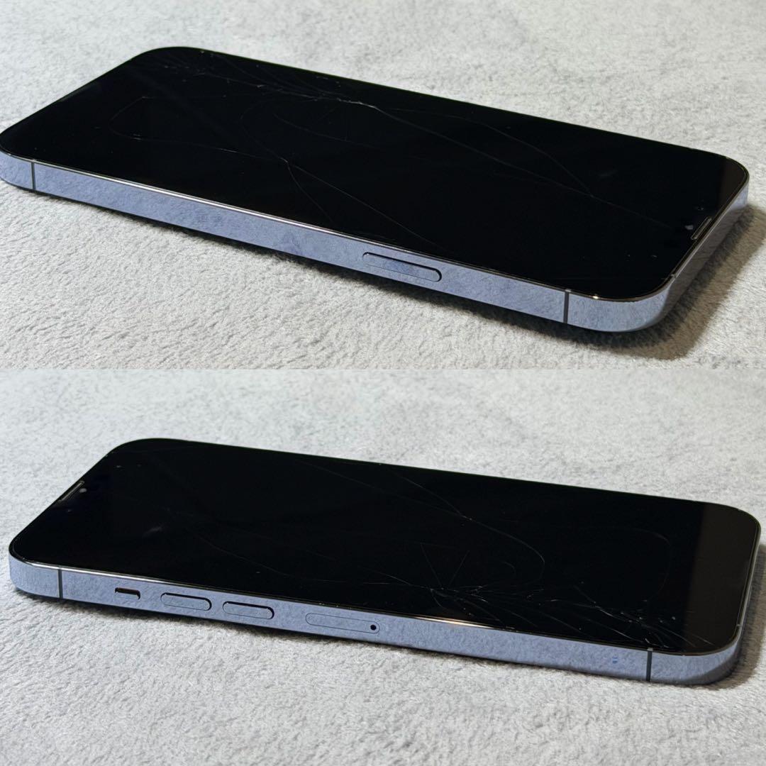 Apple iPhone 13 ProMax シエラブルー 1TB 画面ひび有り