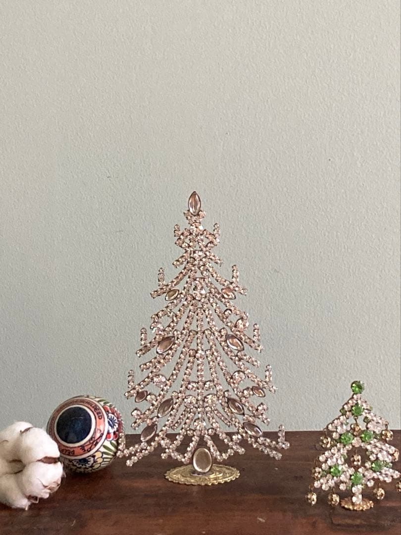 チェコガラスツリー（クリア）