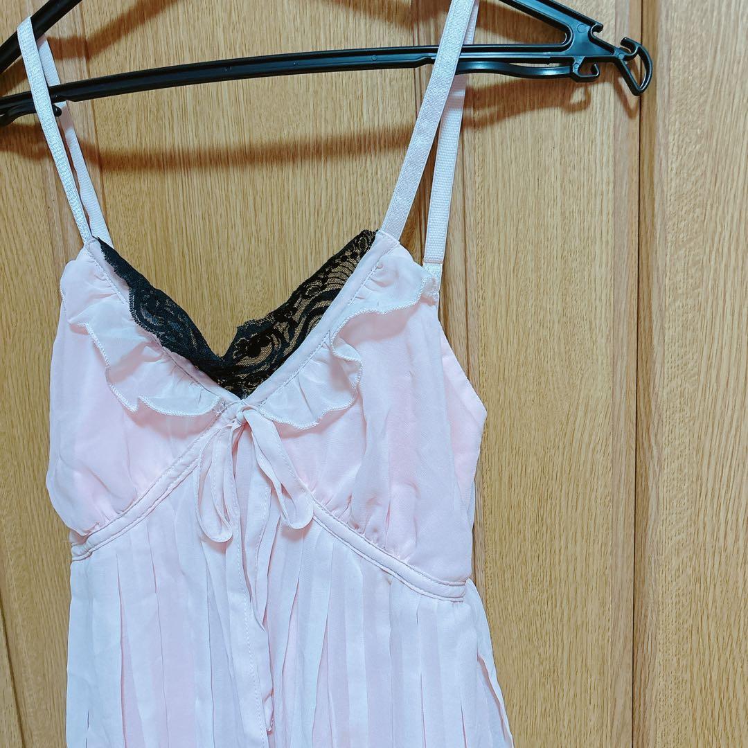 平成ギャル✨入手困難！！ゴールズ　コットンキャンディープリーツキャミ　Mサイズ