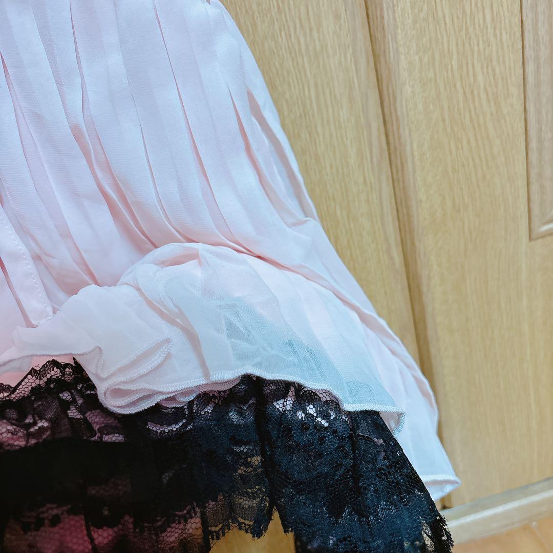 平成ギャル✨入手困難！！ゴールズ　コットンキャンディープリーツキャミ　Mサイズ