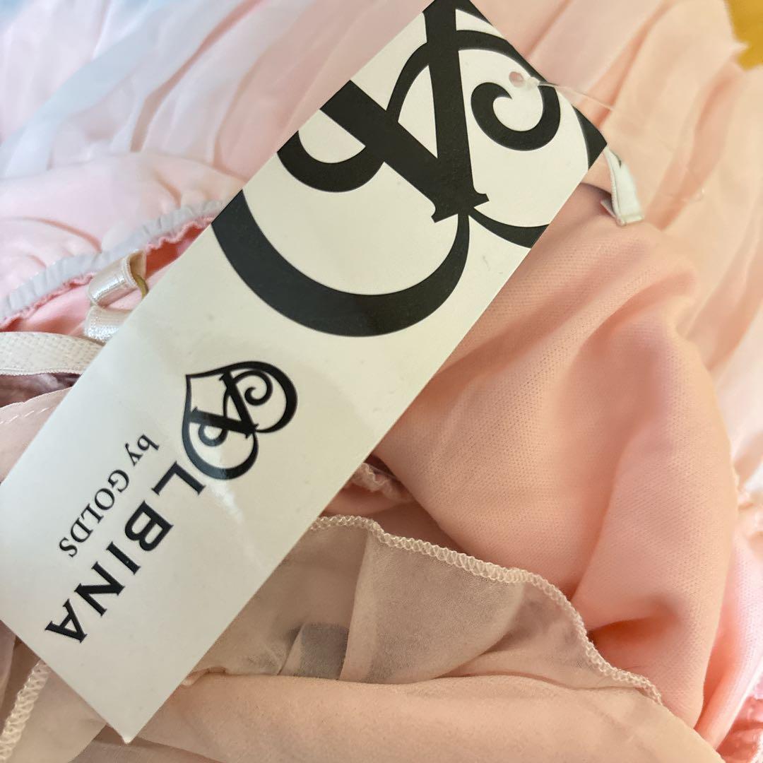 平成ギャル✨入手困難！！ゴールズ　コットンキャンディープリーツキャミ　Mサイズ