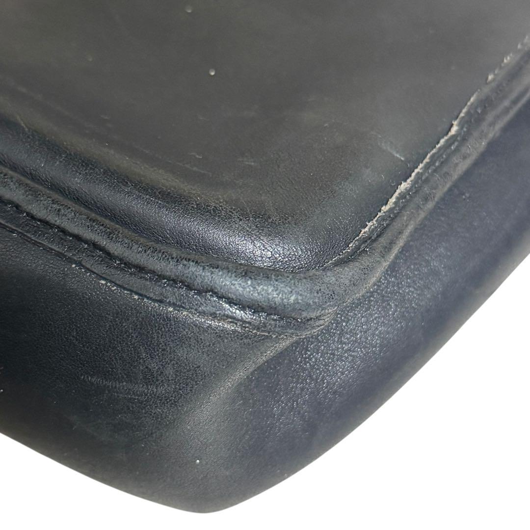 OLD COACH オールドコーチ レザー ブリーフバッグ 2wayバッグ 黒