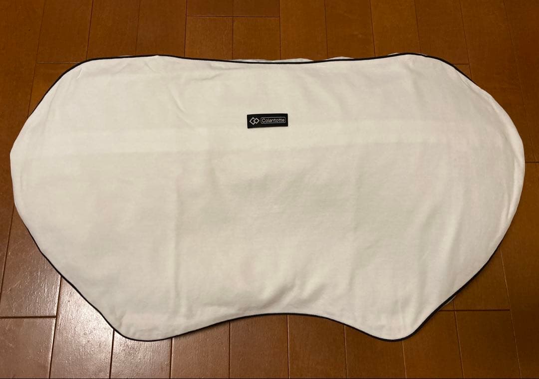 ホワイトメッシュクッション型枕 カバー付き