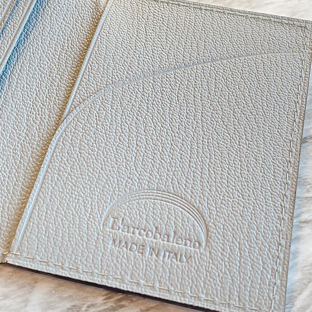 2361 【新品 2.2万円】ラルコバレーノ★名刺入れ★LILLA*ONICE★