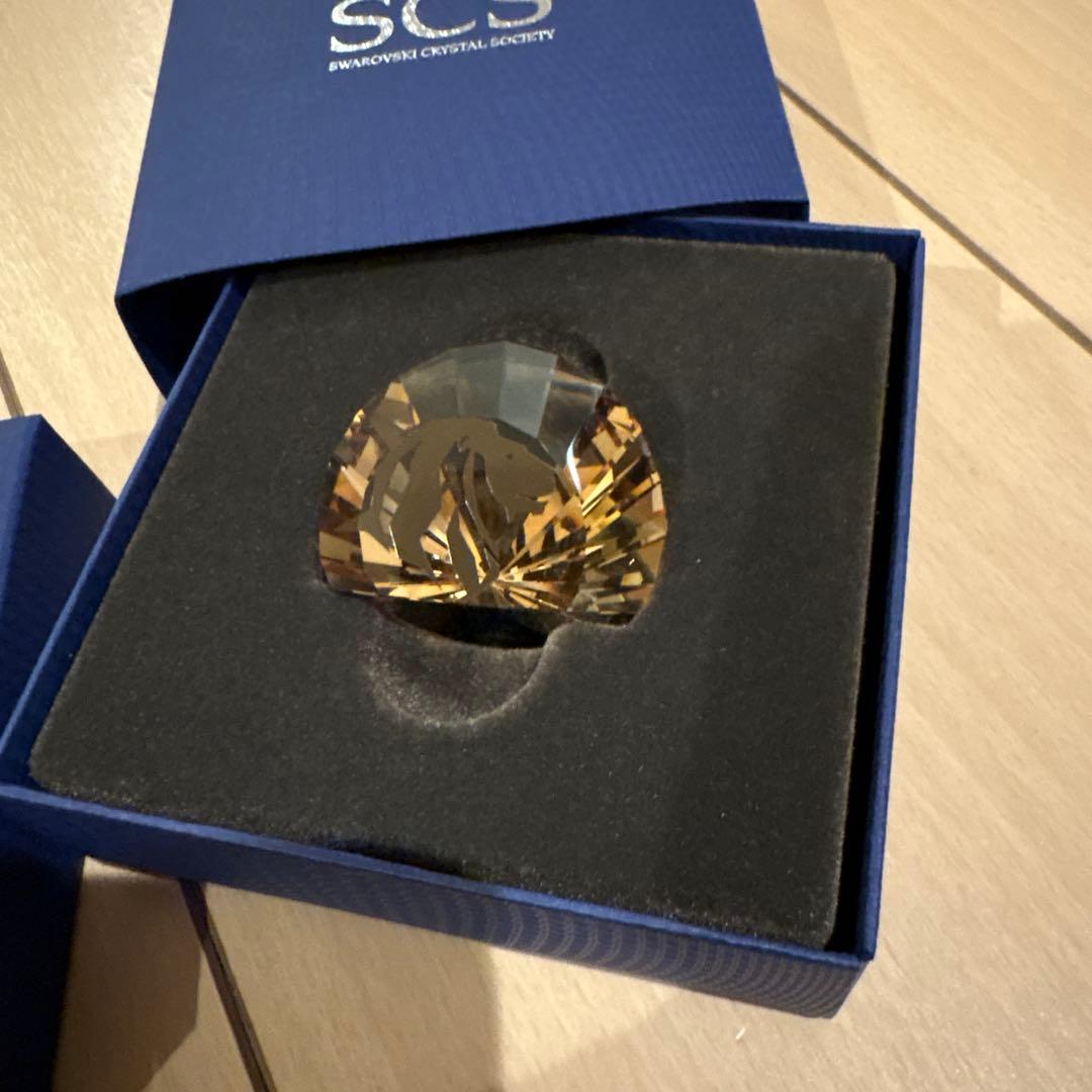 Swarovski SCS クリスタル置物