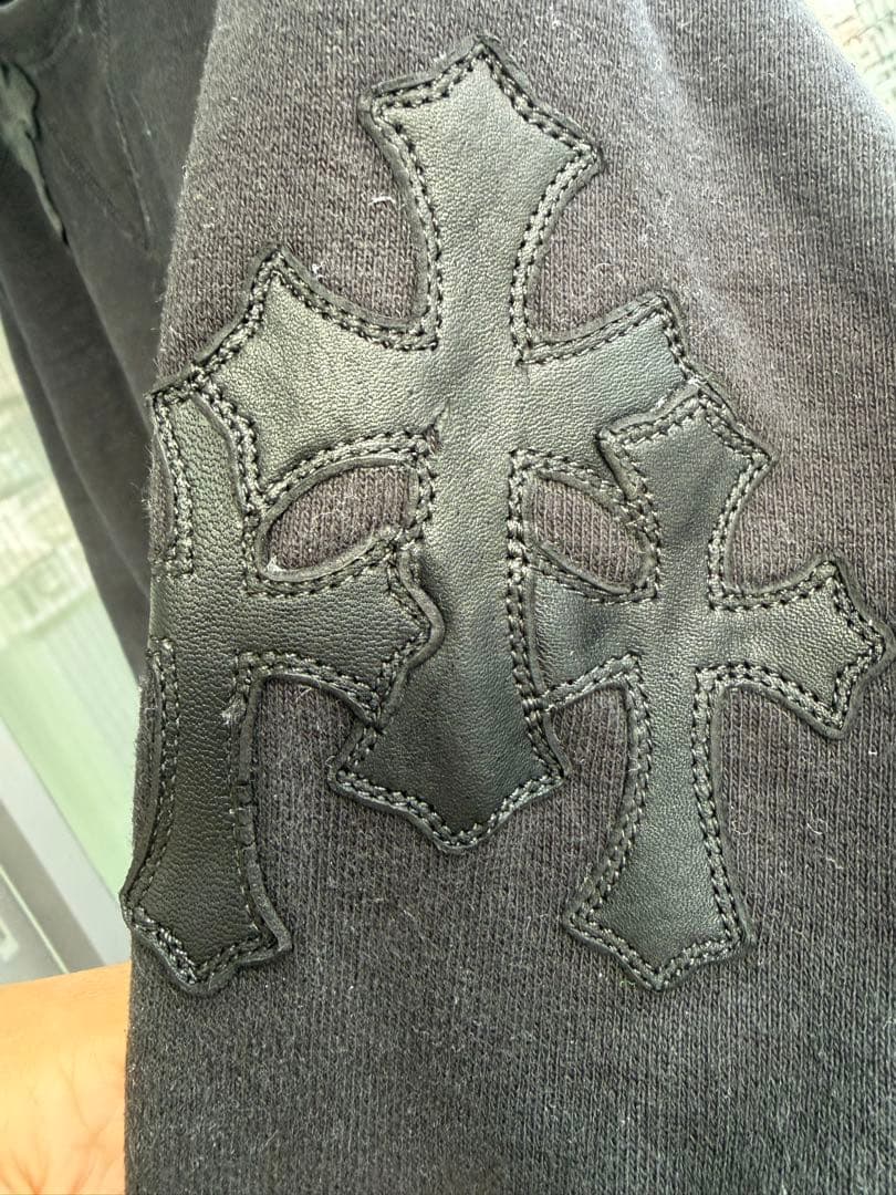 激レアCHROME HEARTSクロムハーツ クロスパッチ スウェットトレーナー