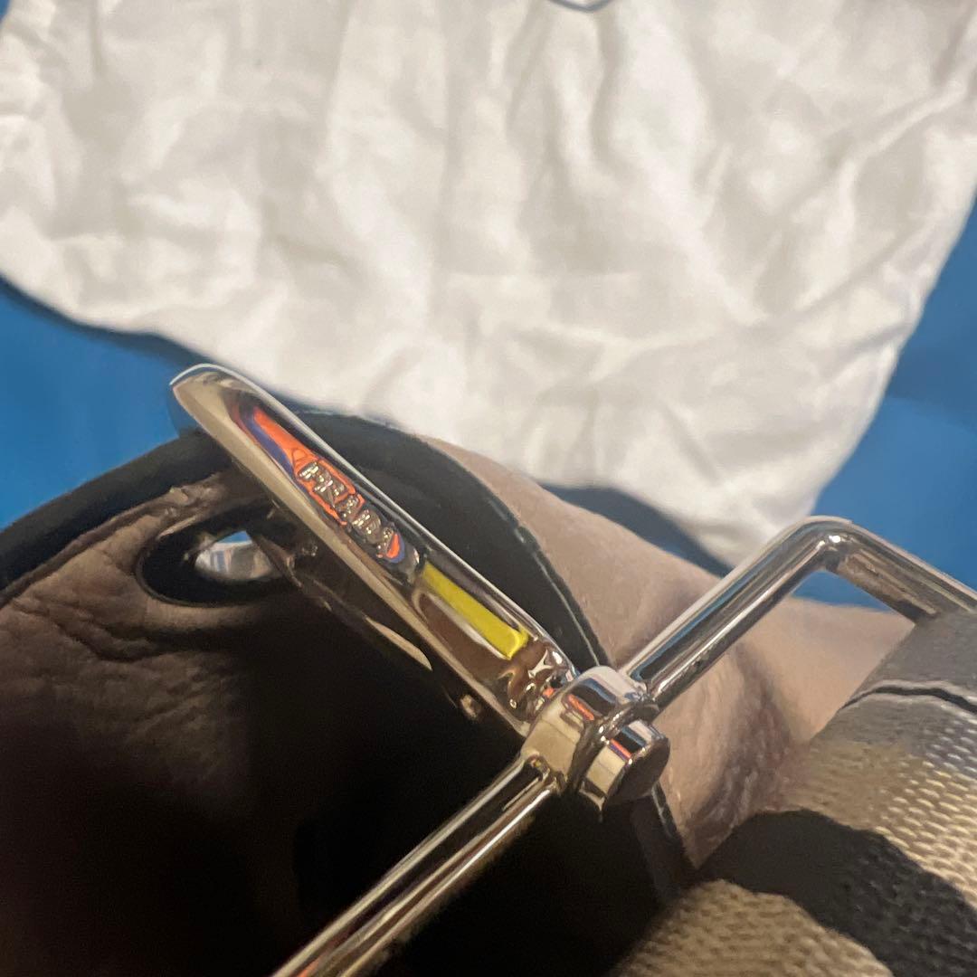 PRADAレザーショルダーバックプラダ美品SALE