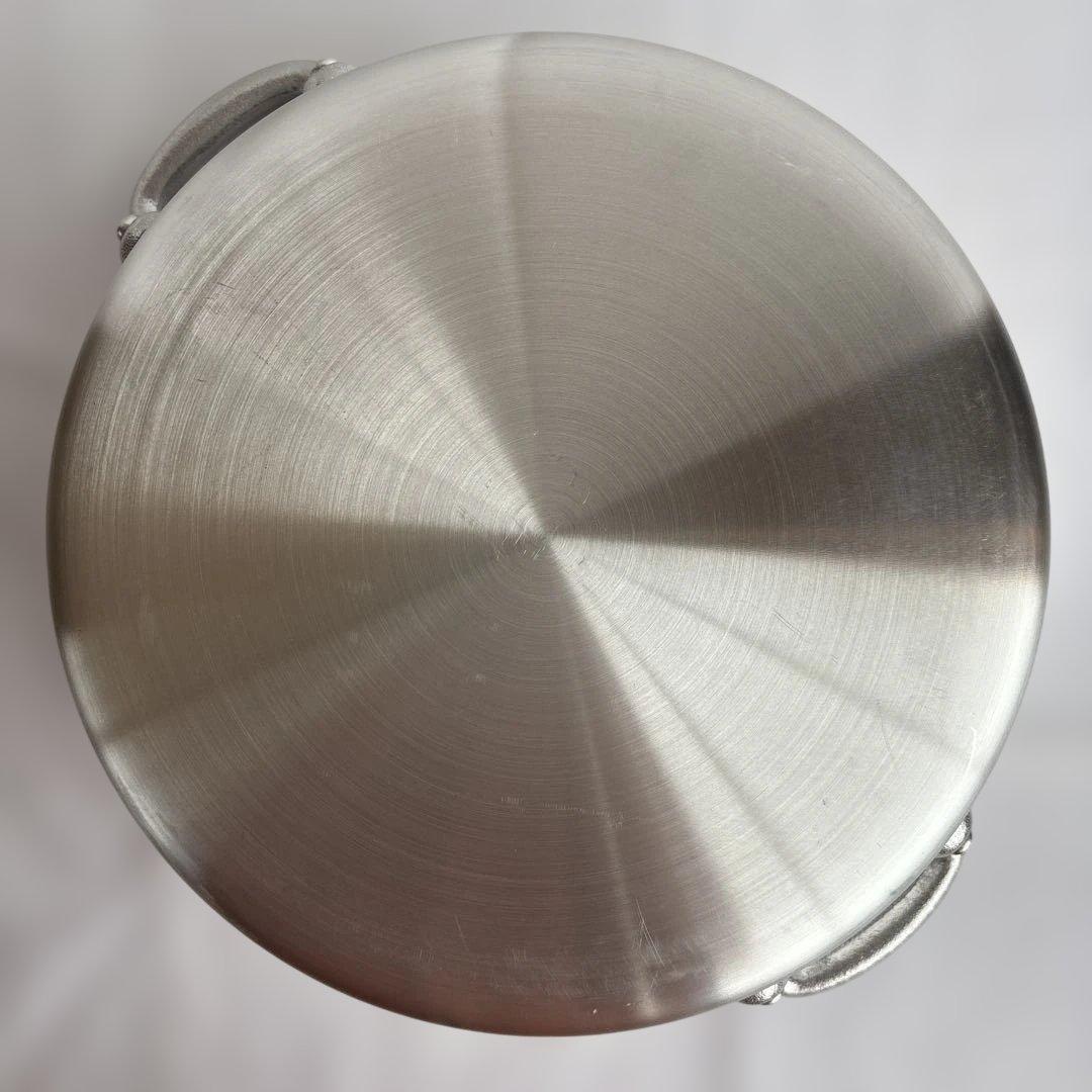 キング外輪鍋　内寸径24 cm容量3.6ℓ アルミ製　底厚3.0mm