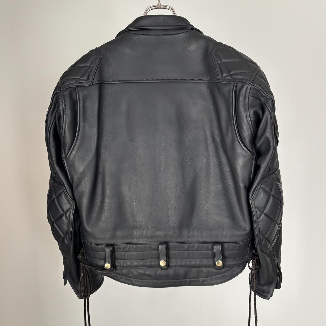 【美品・LL】KADOYAカドヤ/EVO/ダブルライダース/キルティングライナー