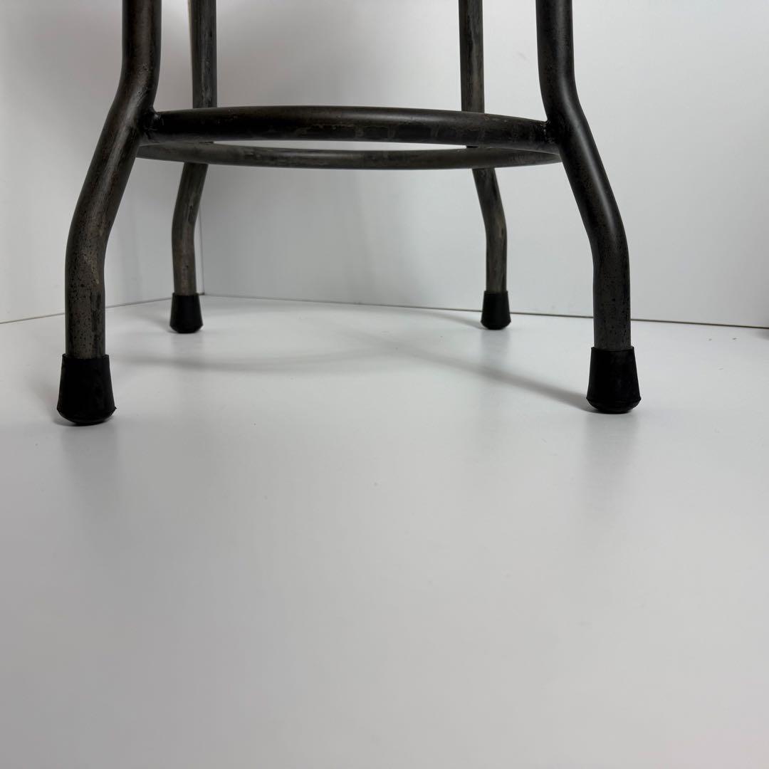 マディ ビンテージ アイアンスツール チェア　アジアン