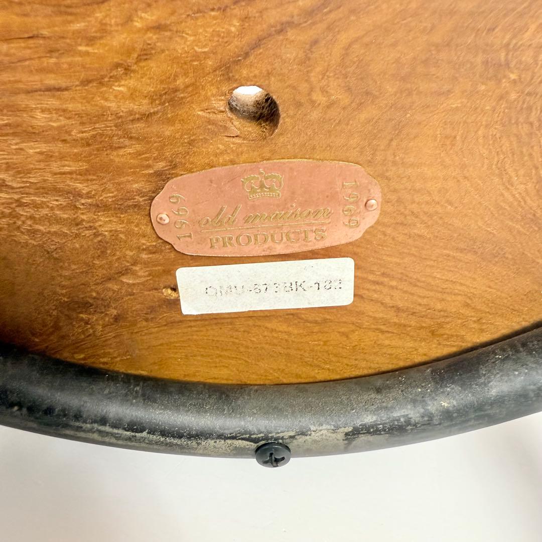 マディ ビンテージ アイアンスツール チェア　アジアン