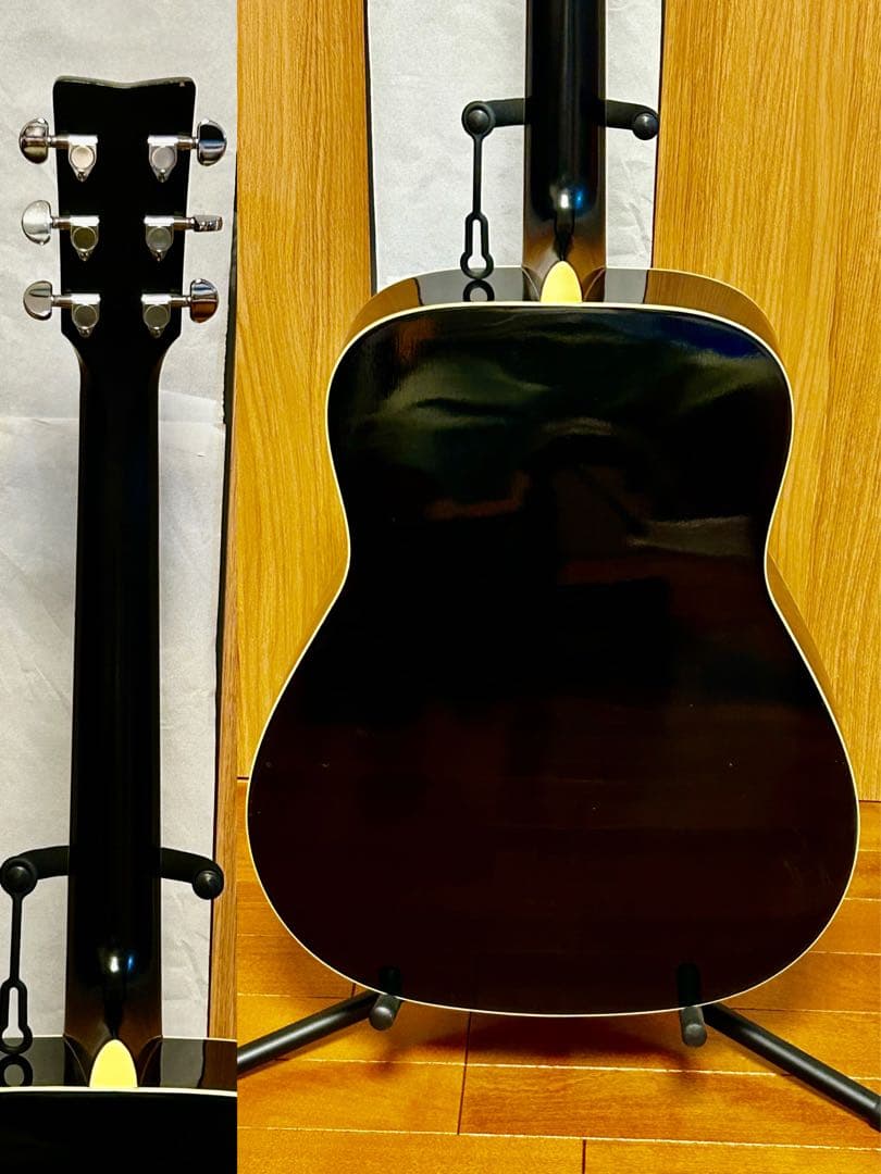 すぐ使える美品 YAMAHA FG-820 ブラック クリーニング 低弦高調整済