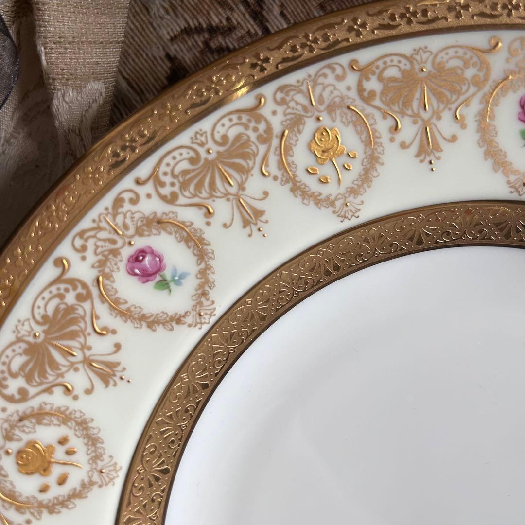 フランス製　Limoges Haviland リム付きディープディッシュ