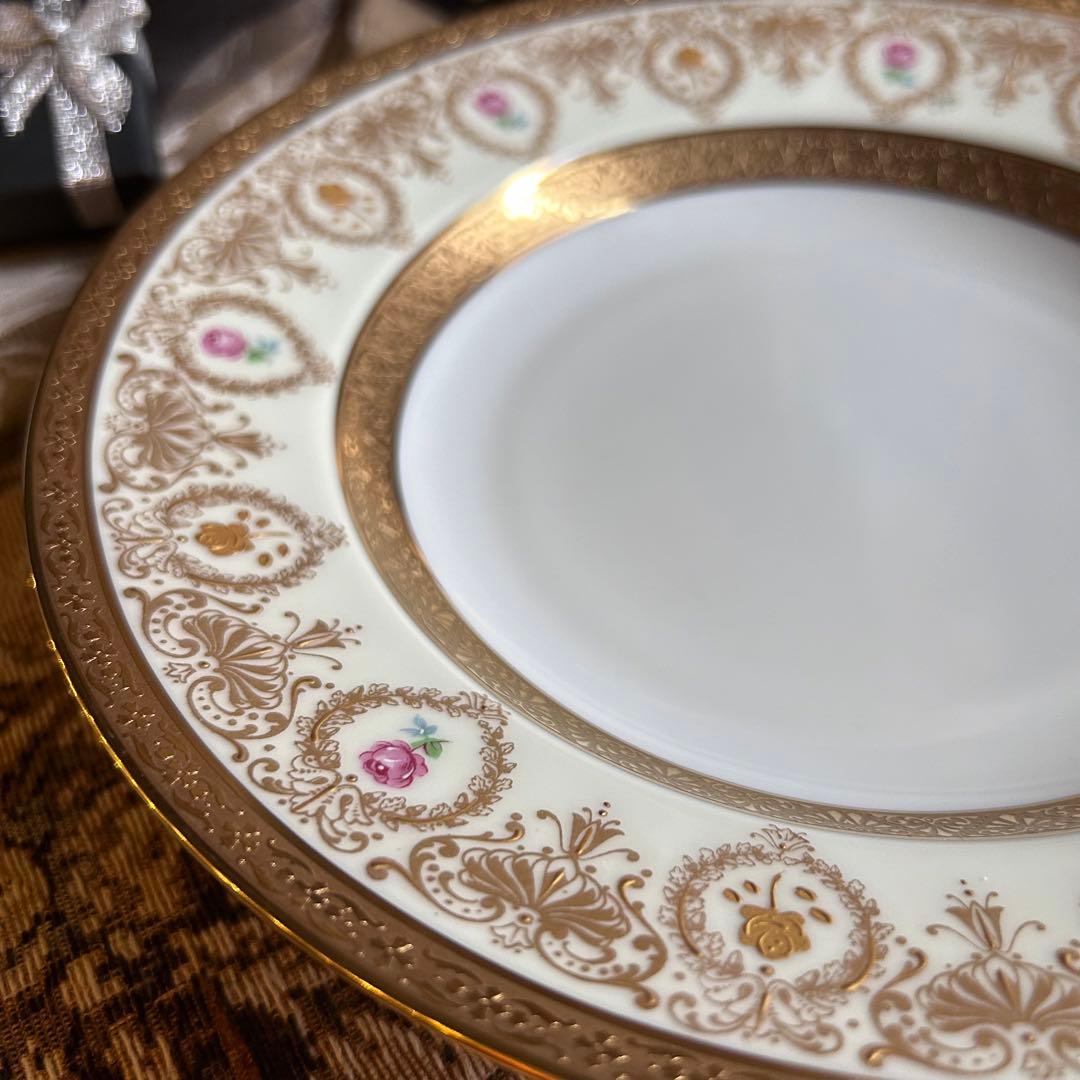 フランス製　Limoges Haviland リム付きディープディッシュ