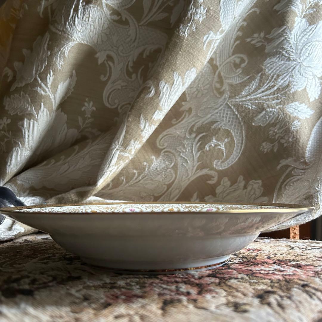 フランス製　Limoges Haviland リム付きディープディッシュ