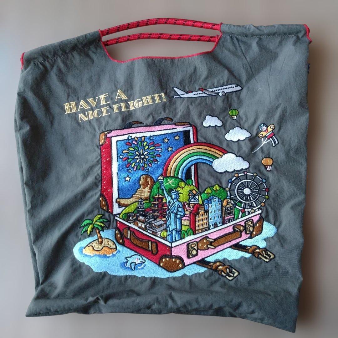 ボールアンドチェーン　JAL 日本航空　コラボ　バッグ　機内限定