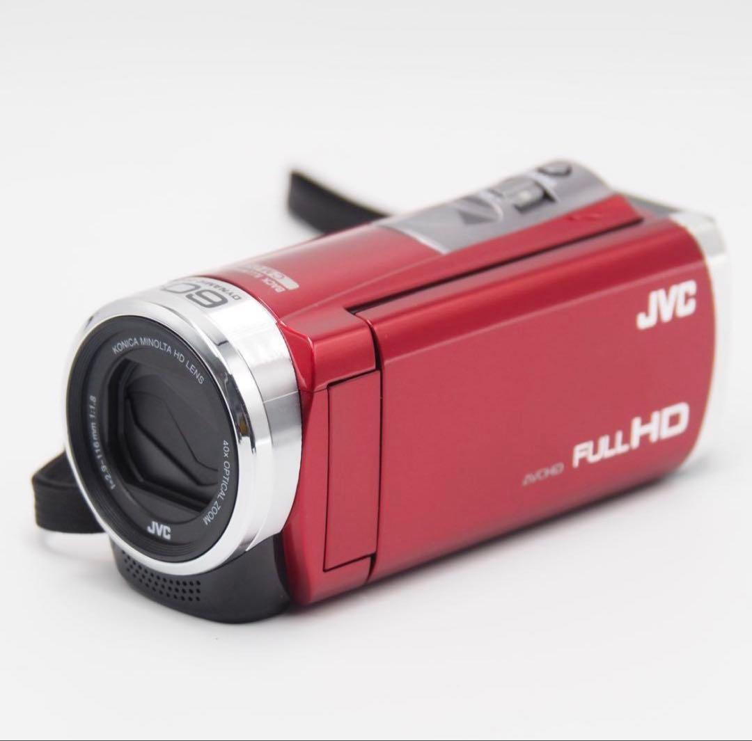 ビデオカメラ JVC Everio GZ-HM177 SDカード　バッテリ付き