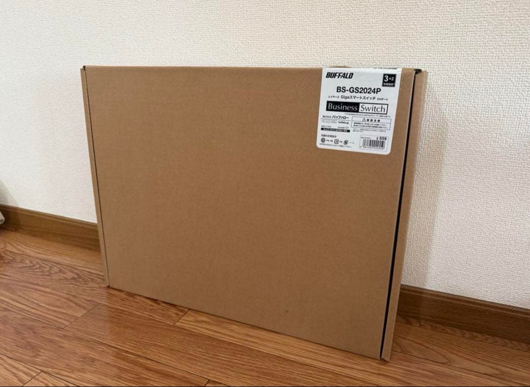 BUFFALO BS-GS2024P ビジネススイッチ