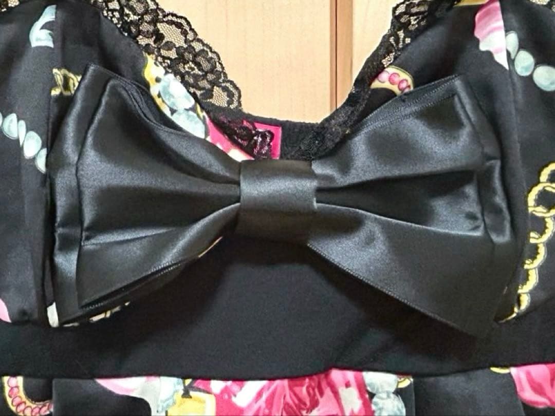 MARS♡カタログ掲載♡柄厳選♡Ring柄♡リング柄♡胸元リボン♡キャミトップス