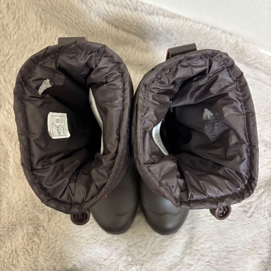 MIe さんHUNTER☆UK5スノーキルトブーツ ブラウンハンター24cm