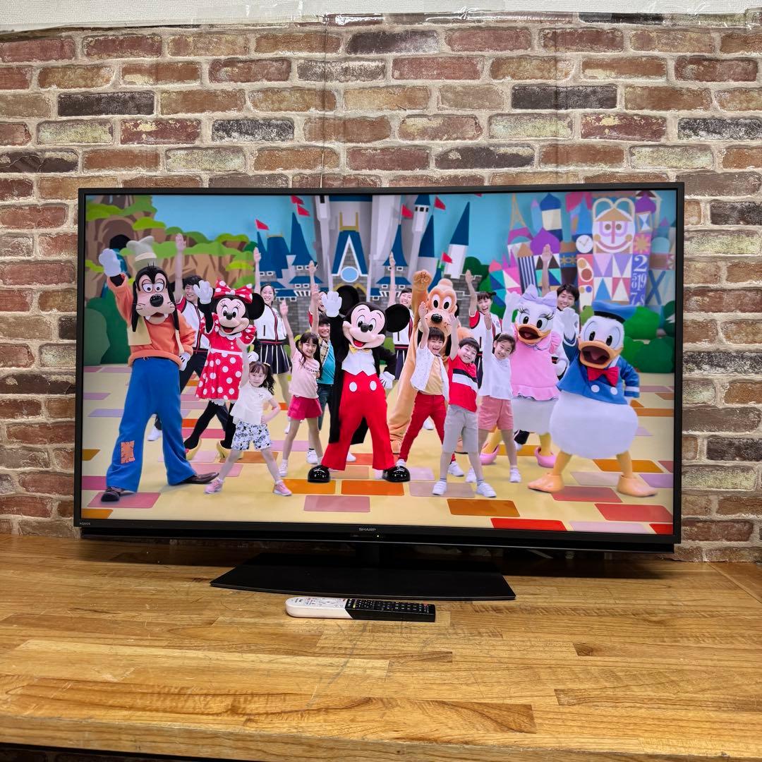 シャープ 50V型 4K 液晶テレビ AQUOS 4T-C50BL1 動画アプリ