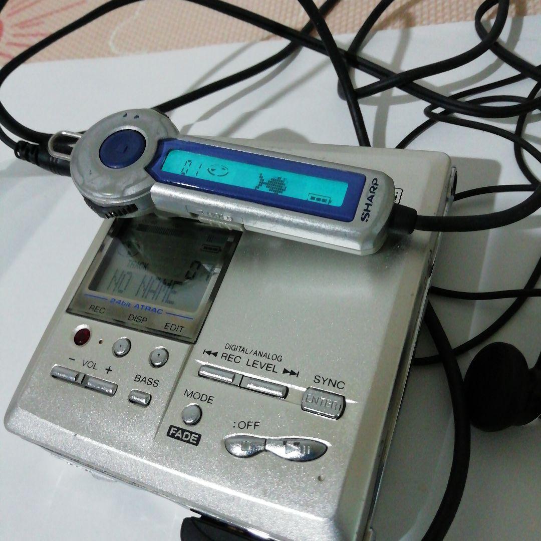SHARP MD ポ―タブルレコ―ダ―　MD MT 831−S