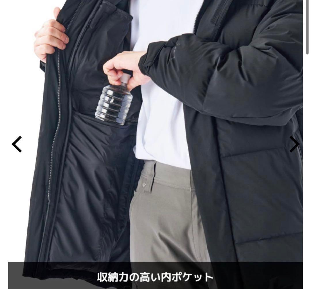 y*i様 3Lグリーンxシェルター ギガパフダウンコート