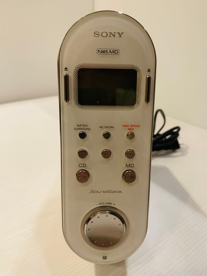 【配線補修済】SONY LAM-Z03 Sound Gate CD/MD コンポ