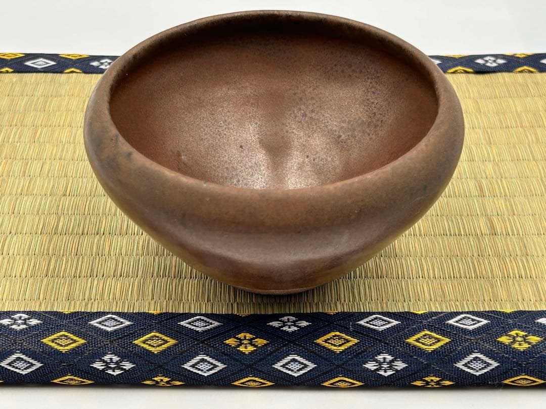 ★0011　宋時代　建窯 柿红釉天目茶碗 ★茶道具 茶器 唐物天目中国美術