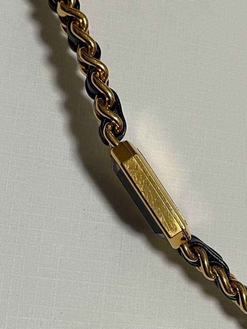 CHANEL プルミエール L ゴールド/ブラック 時計