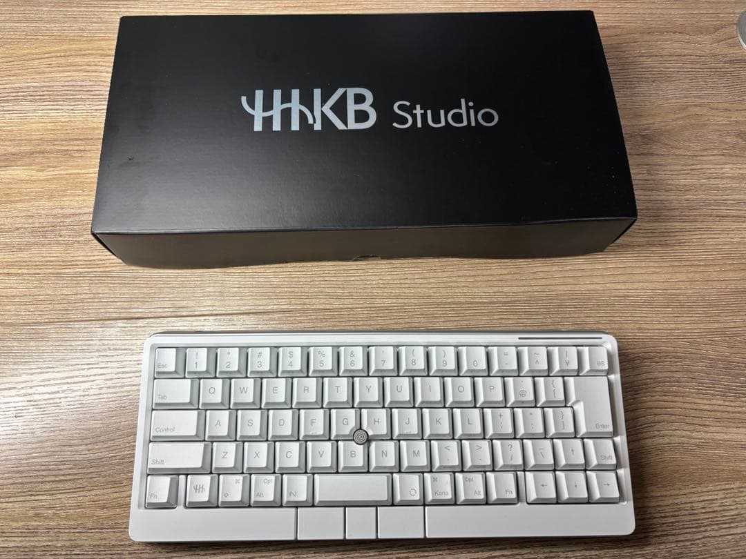 HHKBstudio 日本語配列・雪　キーボードルーフ・リストレスト付