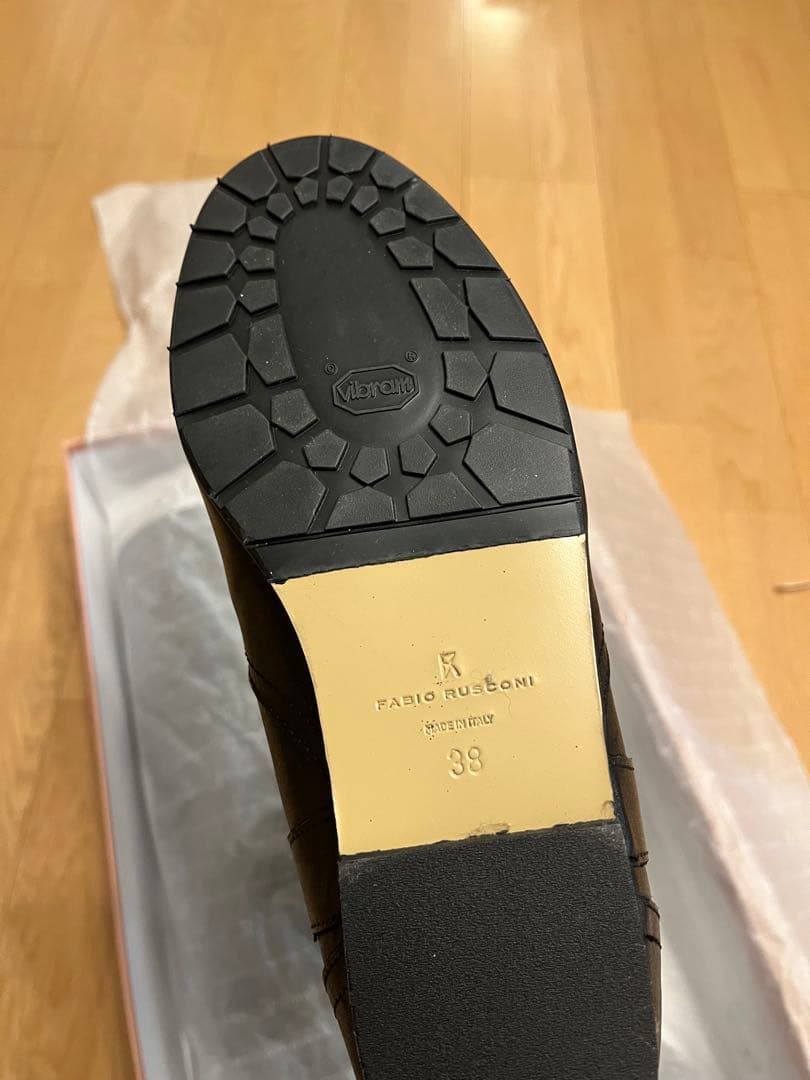 【未使用（試着のみ）】ファビオルスコーニ　ロングブーツ　ブラック　38