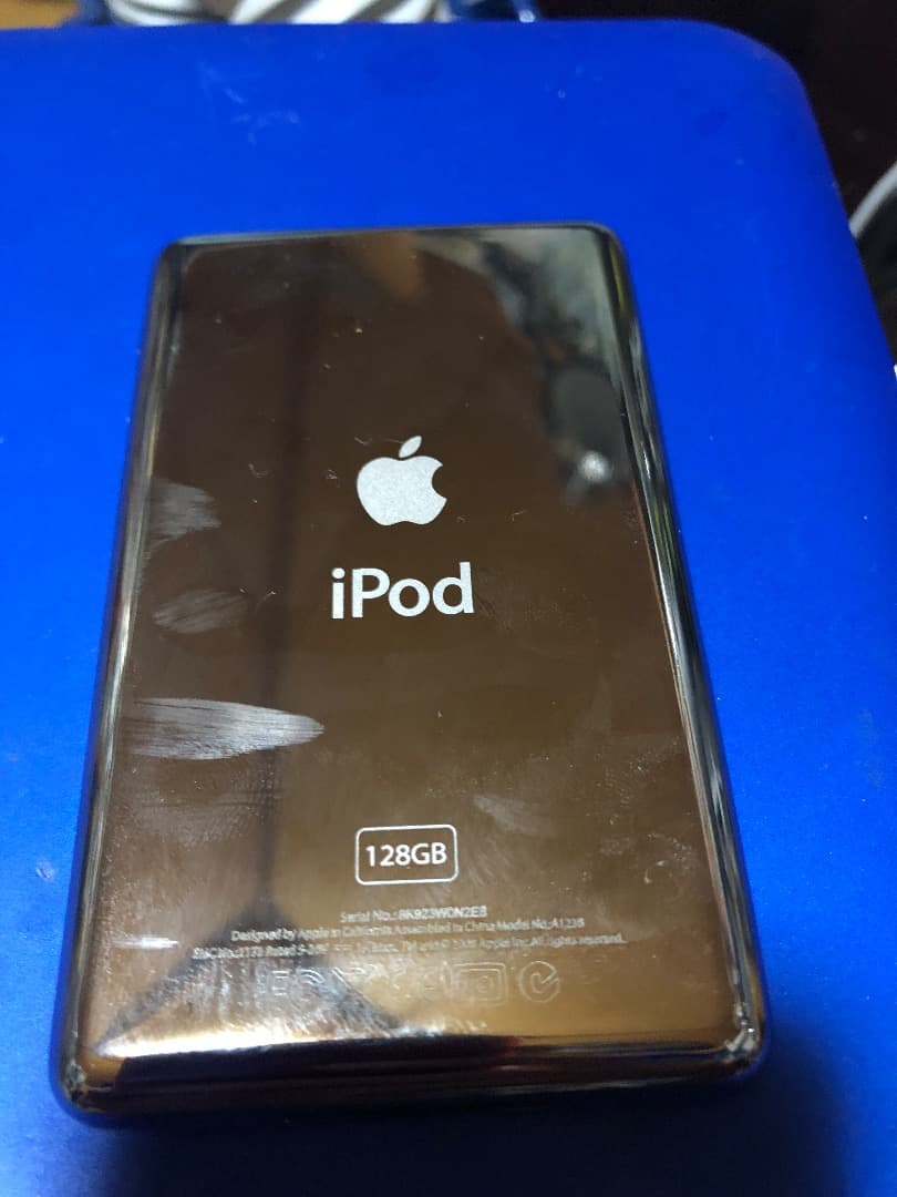 iPod Classic 第6世代SSD化128GB 電池中容量新品