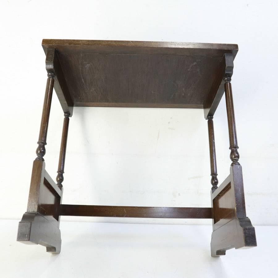 値下英国アンティーク オーク材 サイドテーブル オケージョナルテーブル