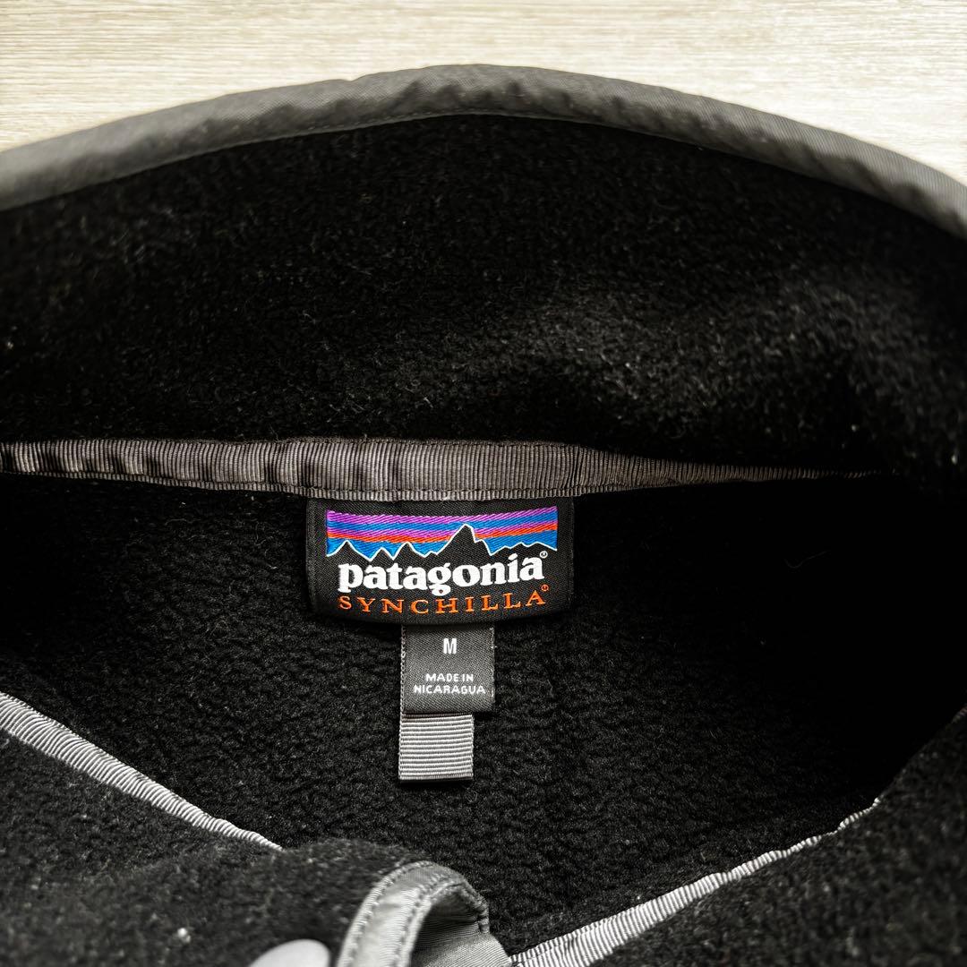 パタゴニア　Patagonia シンチラ　スナップt ブラック