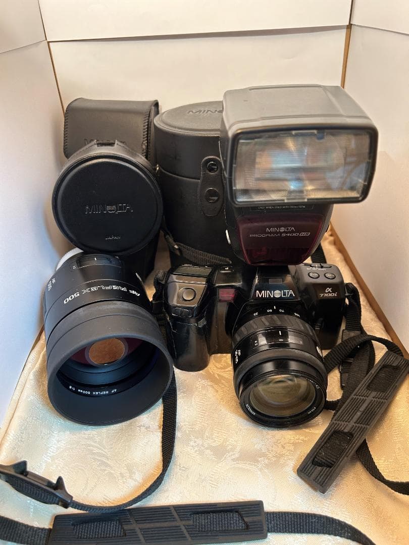 MINOLTAα7700i難あり＋PROGRAM5400HS＋REFLEX500